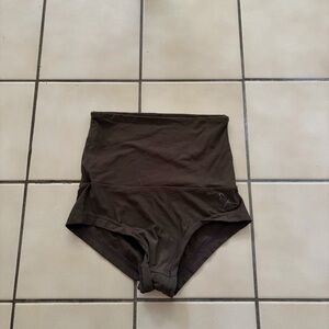 Dark Brown Athletic Shorts